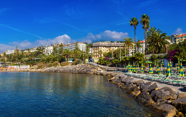 Mittelmeerküste in San Remo