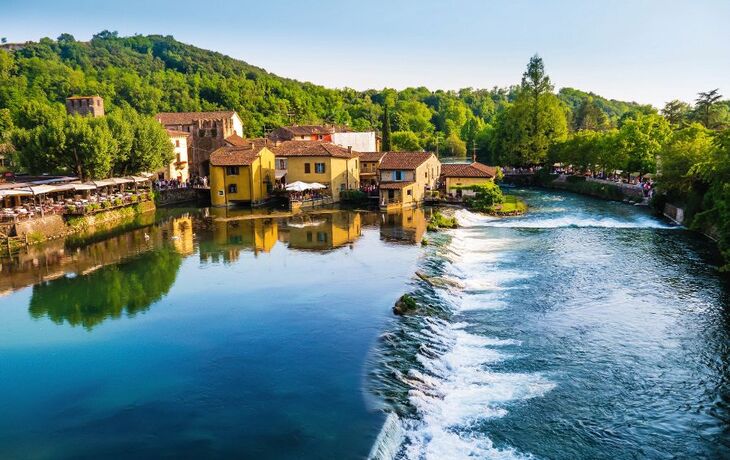 Borghetto am Fluss Mincio in Valeggio sul Minico