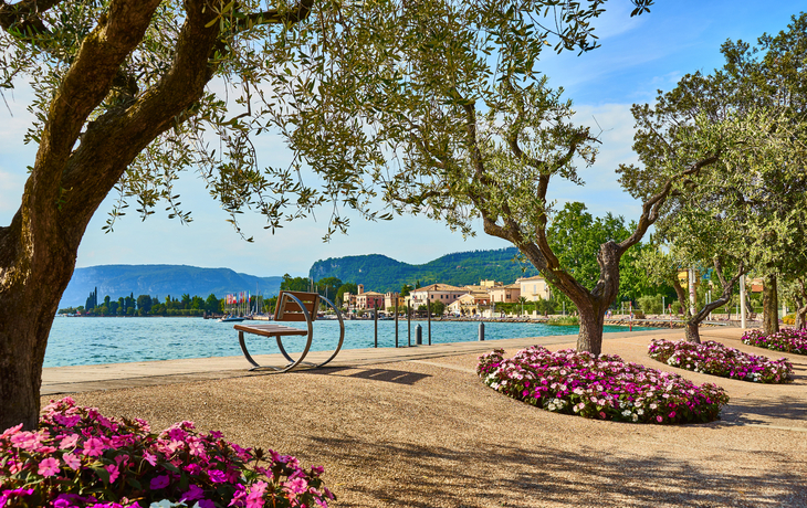 Promenade von Bardolino am Gardasee 