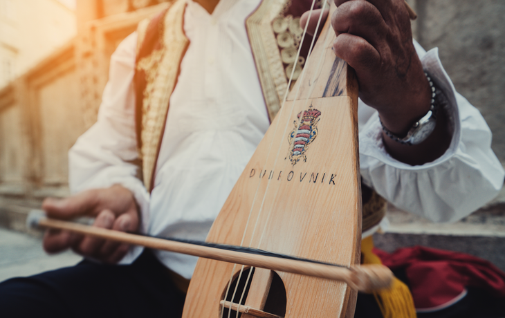 Straßenmusik in Dubrovnik