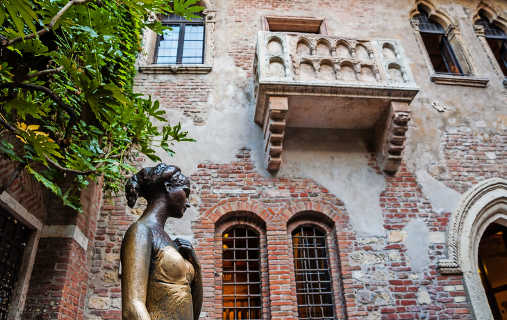 der berühmte Balkon von Shakespeares 