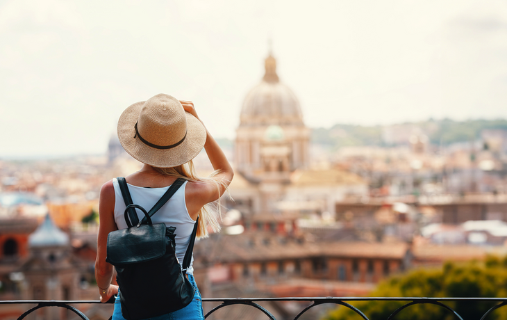 Sightseeing in Rom