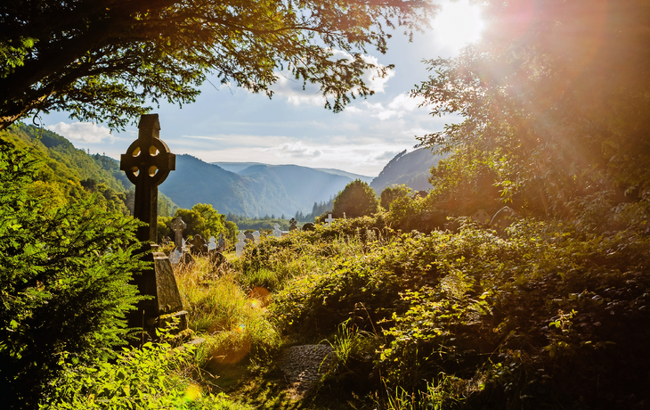 keltisches Kreuz in Glendalough