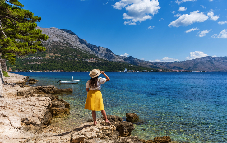 Küste nahe Korcula