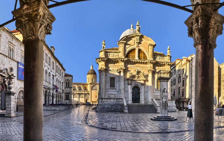 Die Kirche St. Blasius in Dubrovnik, Kroatien