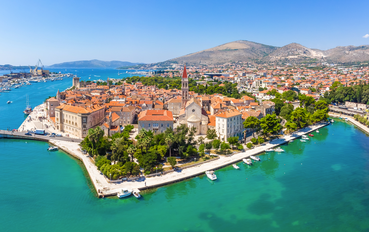 Luftaufnahme von Trogir