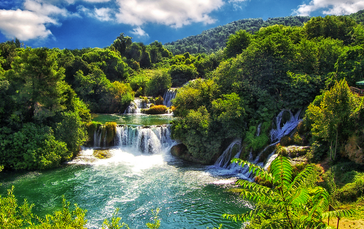 Krka-Nationalpark bei Šibenik in Kroatien