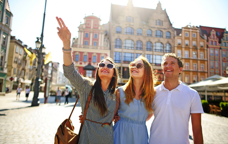 Marktplatz in Breslau
