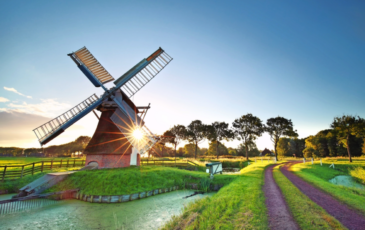 Windmühle in Groningen