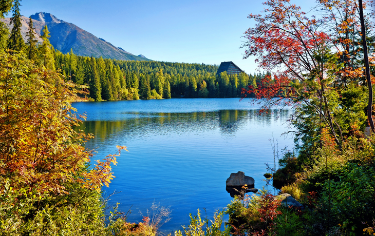See nahe Štrbské Pleso im Nationalpark Hohe Tatra (Vysoke Tatry)  in der Slowakei