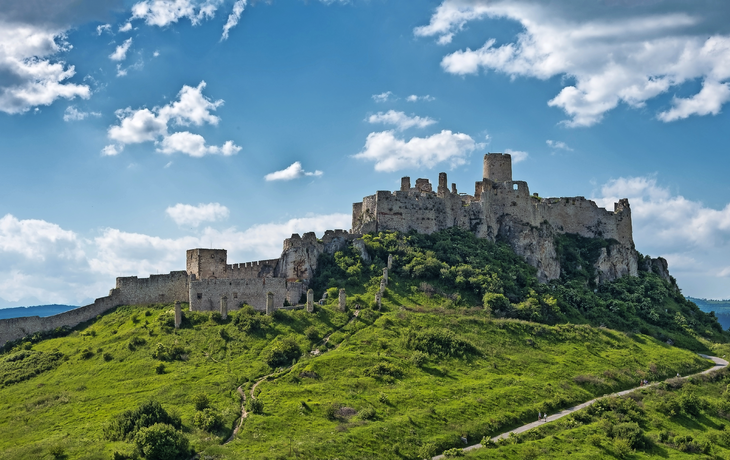Zipserburg in der Slowakei