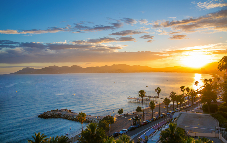 Cannes an der französischen Riviera