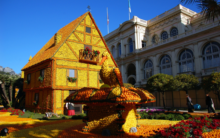 Zitronenfest (Fete du Citron) in Menton