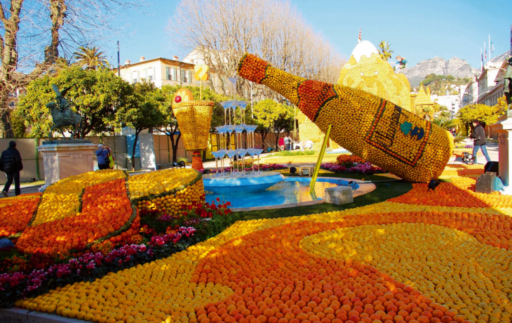 Zitronenfest in Menton