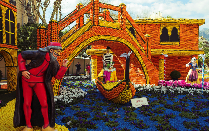 Zitronenfest in Menton