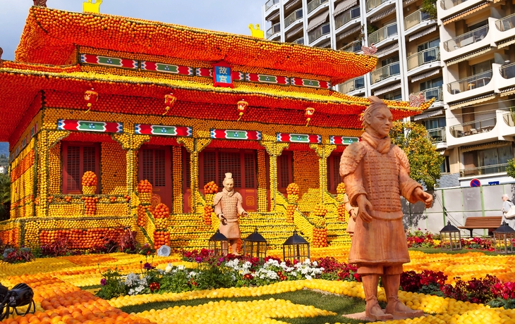 Zitronenfest in Menton