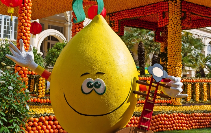 Zitronenfest in Menton