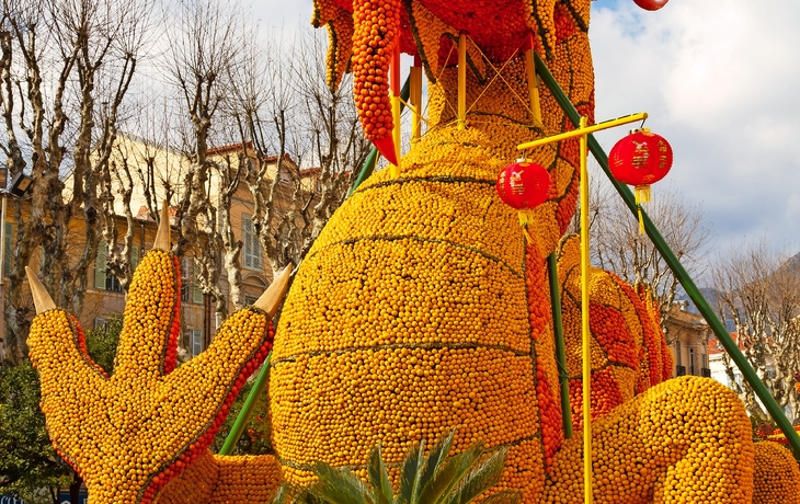 Zitronenfest in Menton