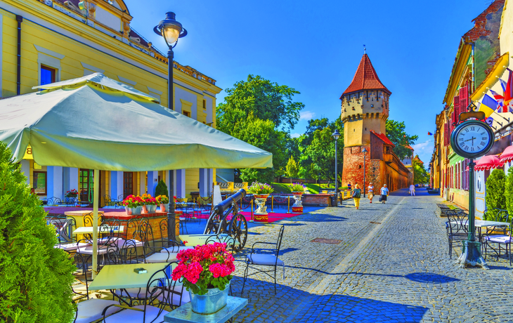 Sibiu in der Region Siebenbürgen, Rumänien
