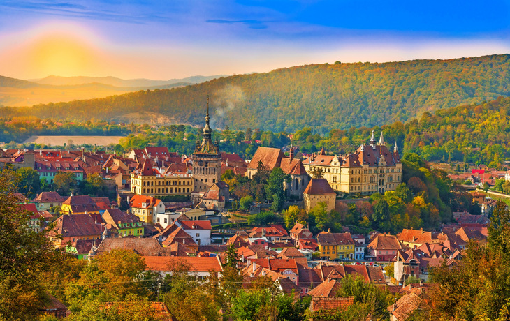 Sighisoara in Siebenbürgen, Rumänien