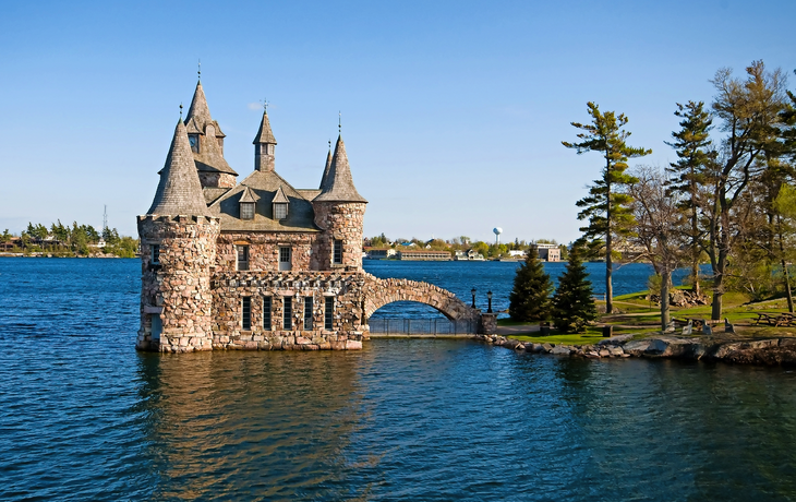 Boldt Schloss auf Herz-Insel auf St. Lawrence River