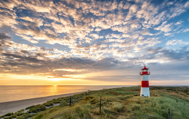 Leuchtturm in List auf Sylt