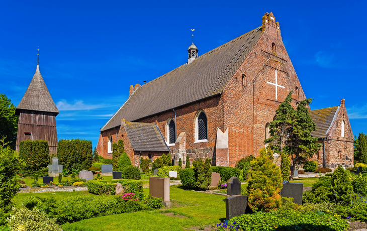 Petrikirche in Landkirchen auf der Insel Fehmarn