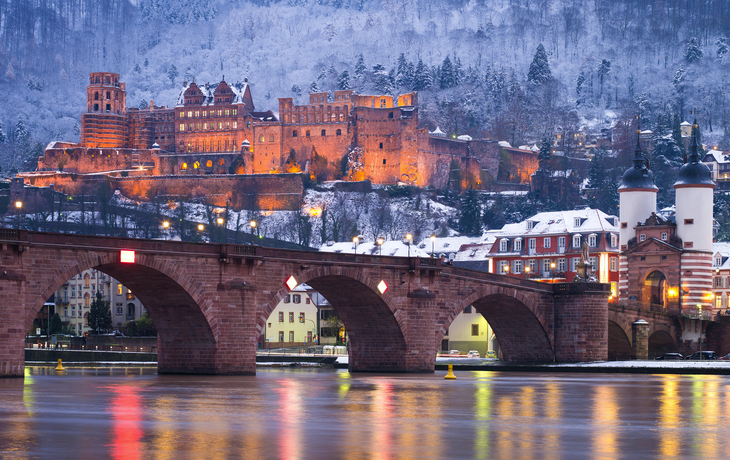 Heidelberg im Winter