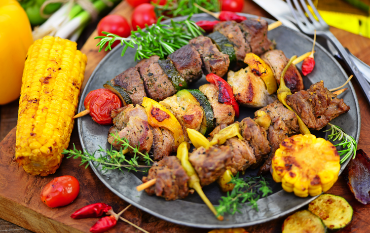 Grillzeit Fleisch Mais