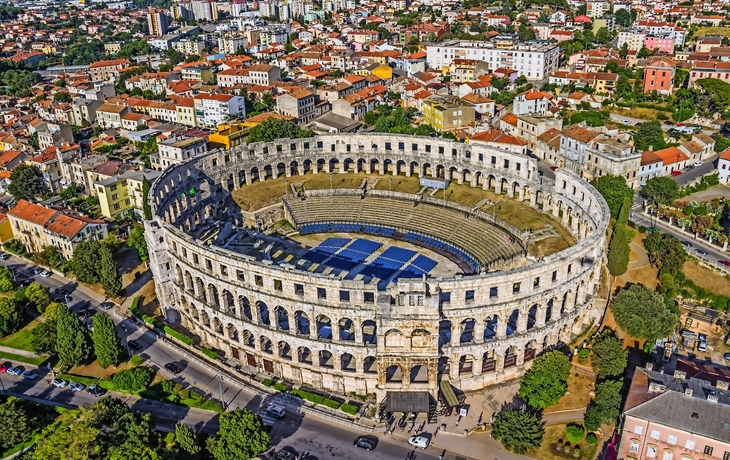 Amphitheater in Pula