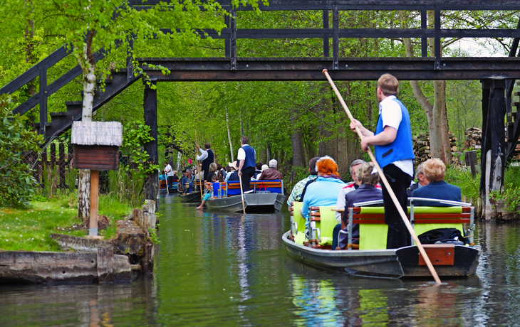 Kahnfahrt im Spreewald, Deutschland