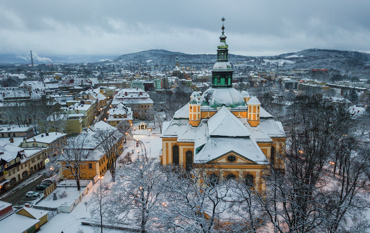 winterliches Jelenia Gora 