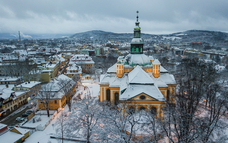 winterliches Jelenia Gora 