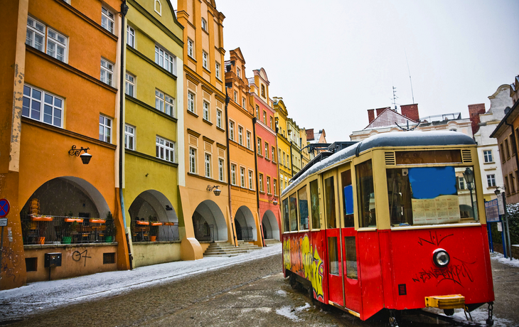 Jelenia Gora im Winter