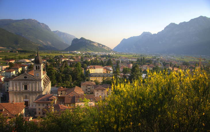 Arco am Gardasee in der Region Trentino, Italien 