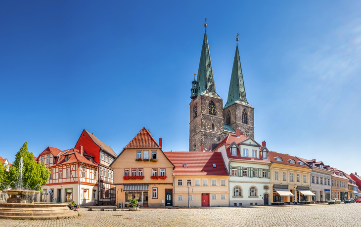 Marienbrunnen in Quedlinburg