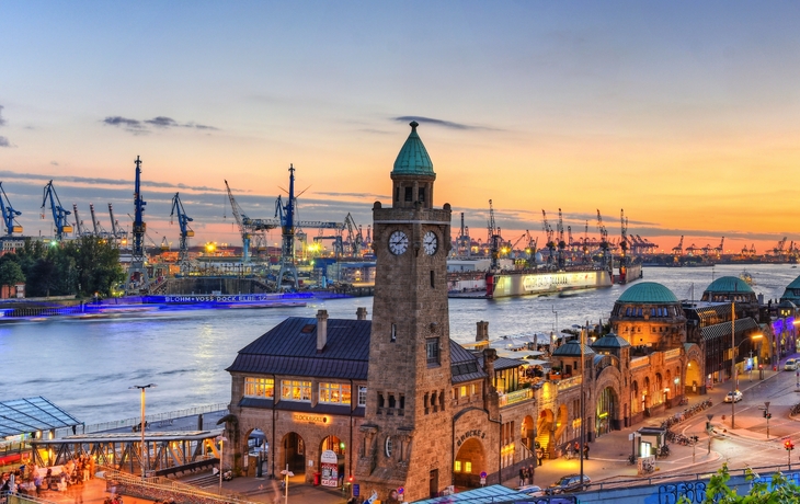 Hamburgs Landungsbrücken, Deutschland