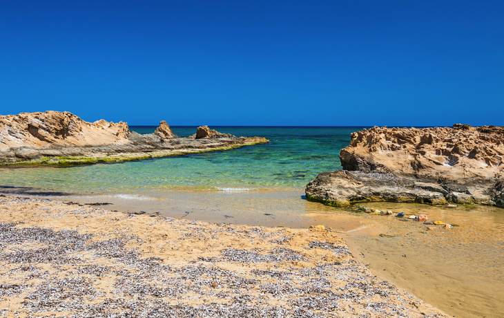 Strand von Malia auf der griechischen Insel Kreta