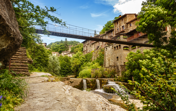 Rupit i Pruit in den Pyrenäen