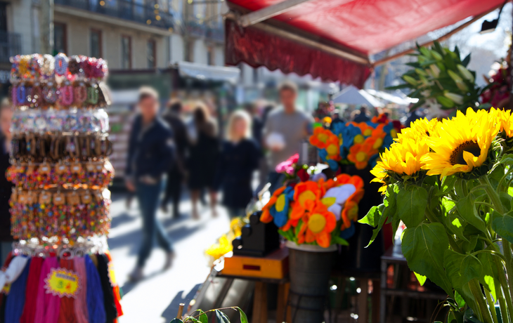 La Rambla in Barcelona, Spanien