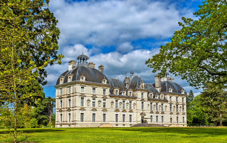 Chateau de Cheverny, eines der Loire-Schlösser in Frankreich