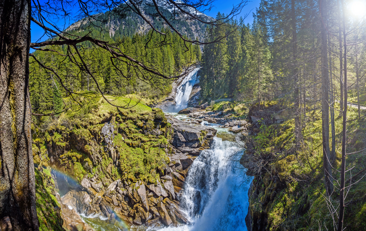Krimmler Wasserfälle: die höchsten Wasserfälle Österreichs