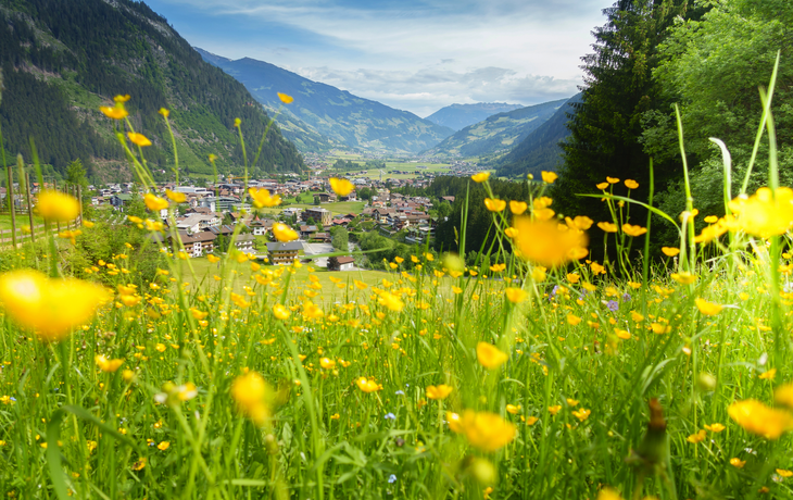 Mayrhofen im Zillertal in Tirol