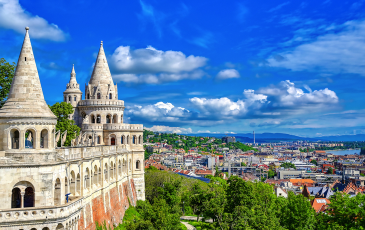 alte Fischerbastei in Budapest