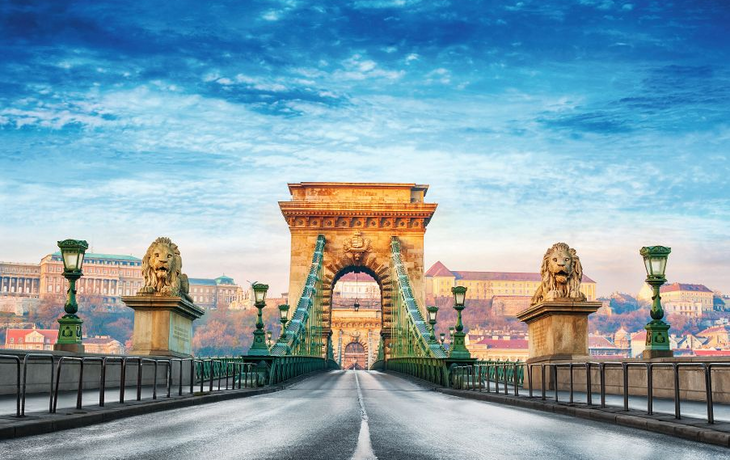 Kettenbrücke in Budapest