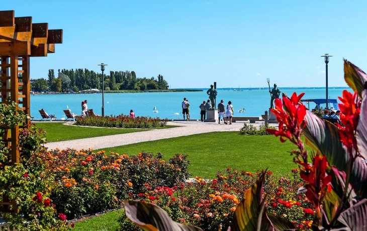Abtei Tihany auf der Halbinsel Tihany am Balaton