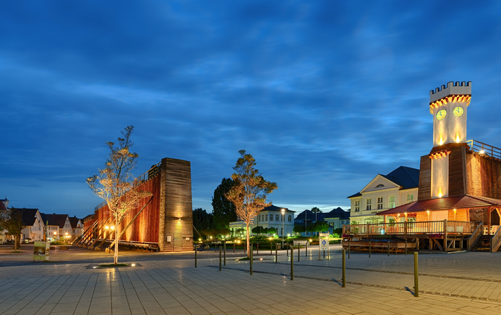 Salzuflen beleuchtet