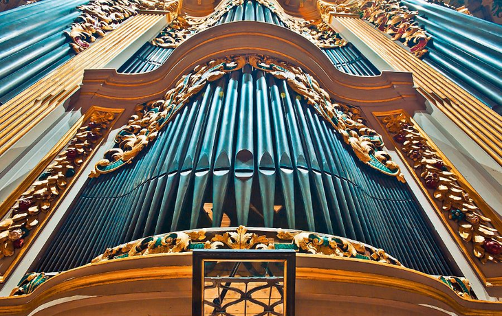 Silbermann-Orgel im Freiberger Dom