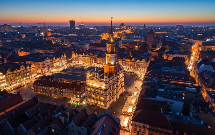 Poznan am Abend