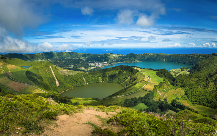 Kraterseen des Sete Cidades auf São Miguel